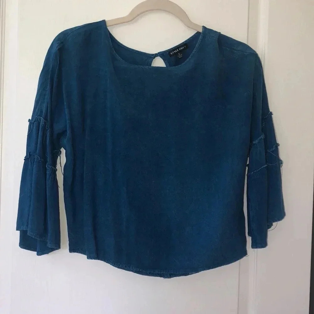 Jean Colored Shirt